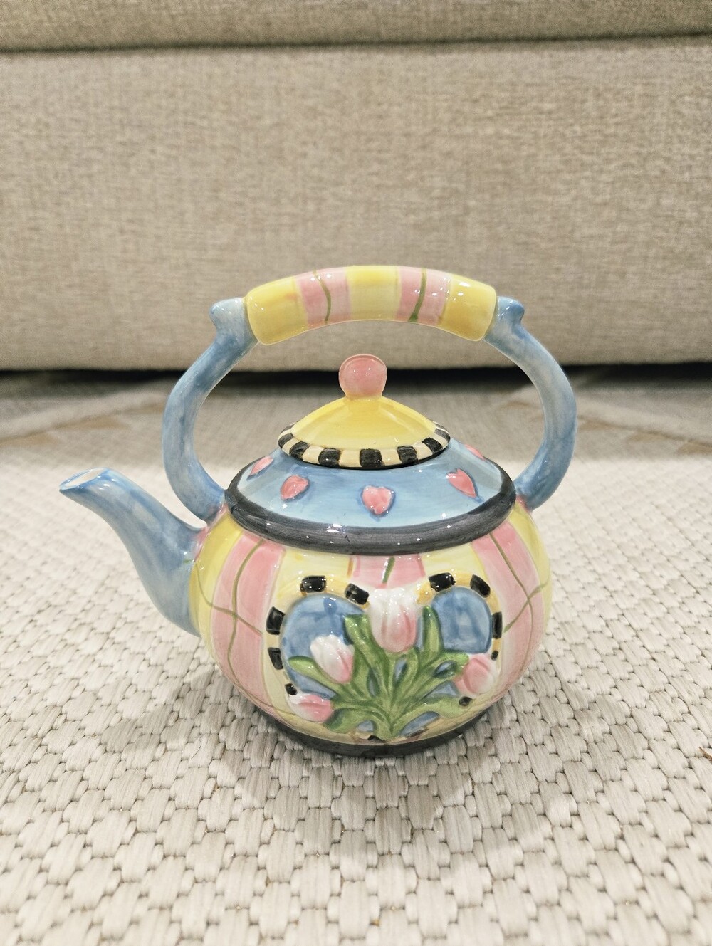 Sakura China Hand Painted Teapot